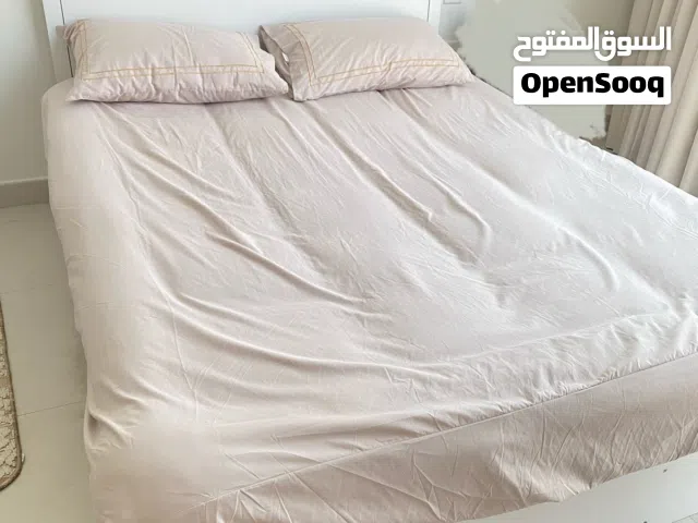 Bed with mattress
