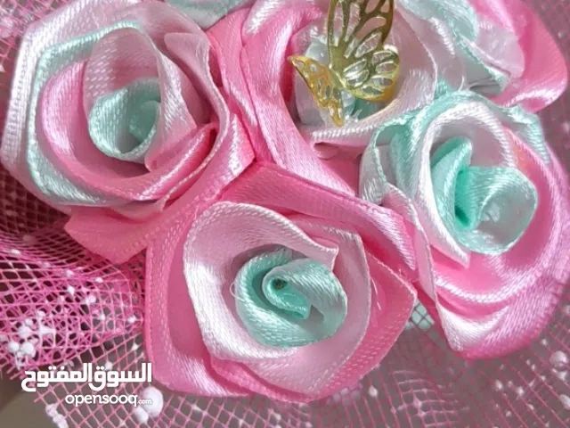 حلويات ولكن من نوع أخر للشياكه والأناقة مادليات ميني بوكيه اتمني ينال اعجابكم