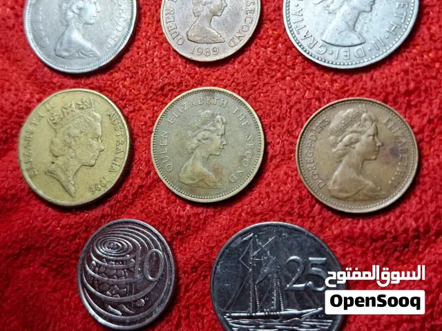 عملات أنجليزي  عدد 8