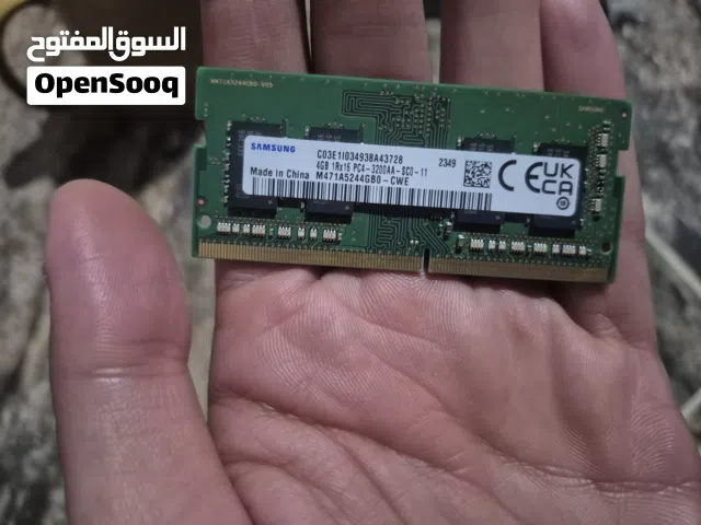 ram Samsung 4gb 3200 جديد