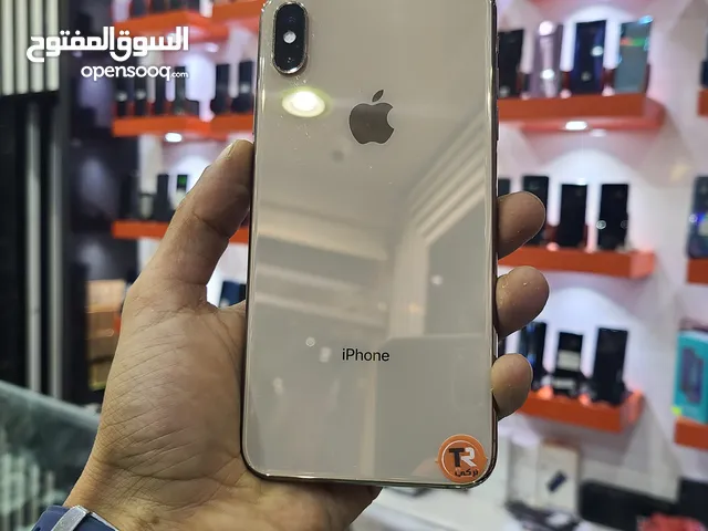 iphone Xs max 256GB رسمي نظيف جداً بطارية 78% وكااااله السعر 225$