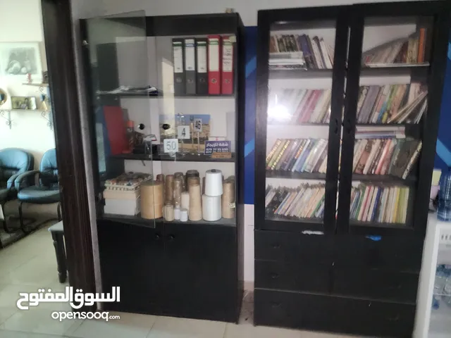 خزانة مكتبية خشبية عدد 2