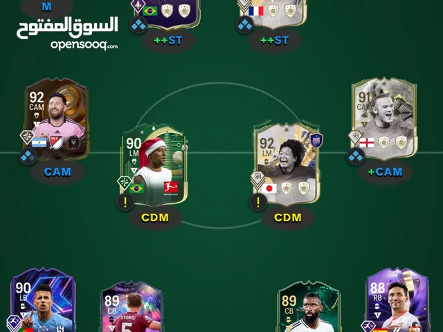 حساب فيفا fc25 بي سي سعر التشكيله 10 مليون