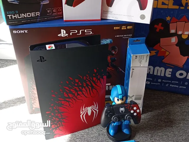 ps5 spider man edition with jumbo warranty