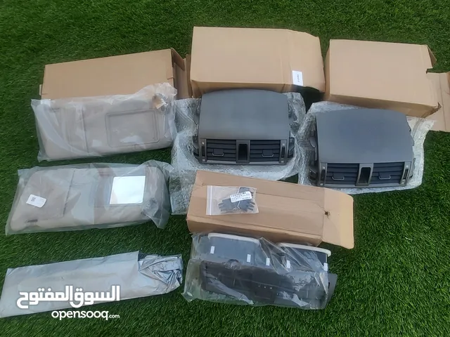 قطع غيار اكسسوارات(كامري كورولا برادو التيما رافور لكزس هوندا اكورد و سيفك هايلوكس لاندكروزر والكثر)