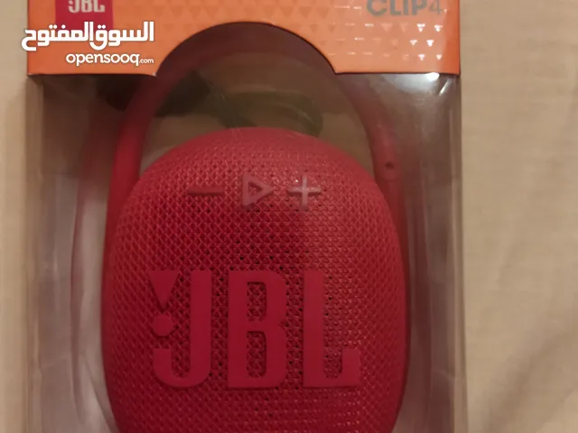 سبيكر بالشحن  اصلي JBl تشحنة ساعتين ينشغل 10 ساعات احمر اللون