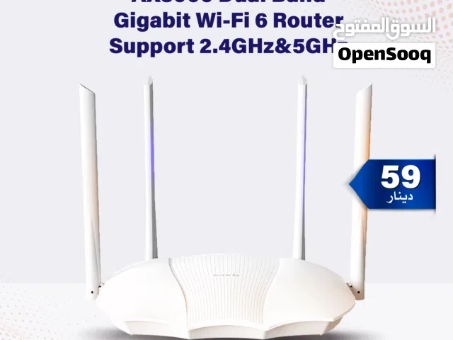 Tenda TX9 – راوتر Wi-Fi 6 ثنائي النطاق عالي الأداء
