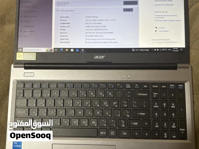 aspire lite al15-52 laptop لابتوب