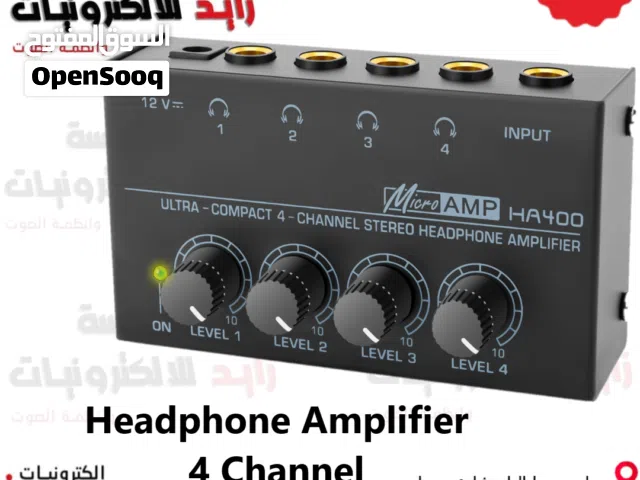 Headphone Amplifier 4 channel 6 channel and 8channel