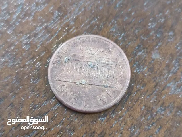 1992 Lincoln USA 1 Cent