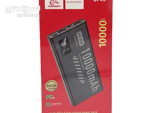 باور بانك اصلي بطاريه 10000 ملي امبير VDENMENV DP43 10000MAH BATTERY POWER BANK