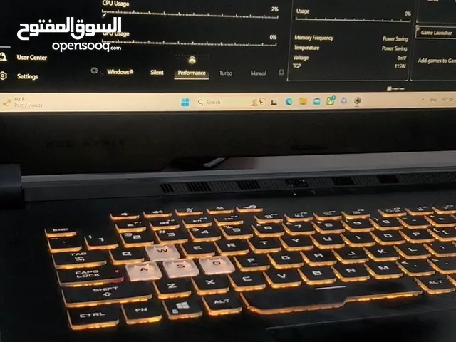 Asus ROG Strix G512LW- للبيع لابتوب اسوس