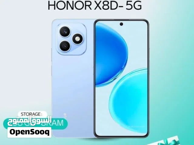HONOR X8D ( 256GB ) / RAM 8 NEW /// هونور اكس 8 دي ذاكرة 256 الرام 8 الجديد