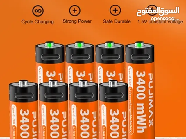 بطاريات ليثيوم العاب اطفال واجهزة الكترونية تدعم الشحن السريع type c