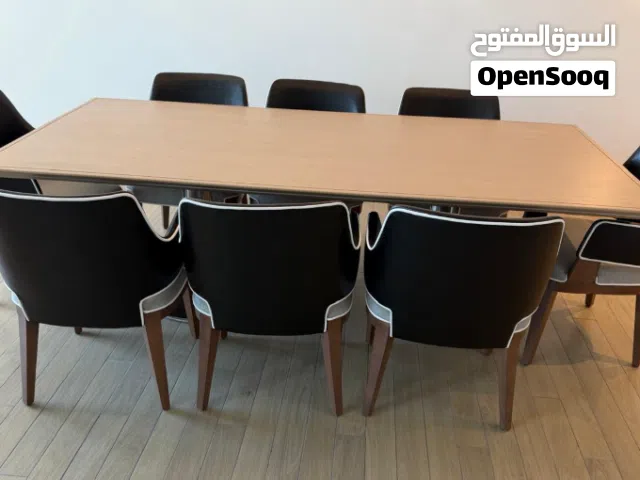 Dinning Table 230*100 cm- 8 Chairs