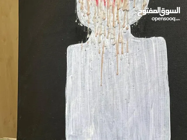لوحة فنية ، مرسومة يدوياً ، في المنزل