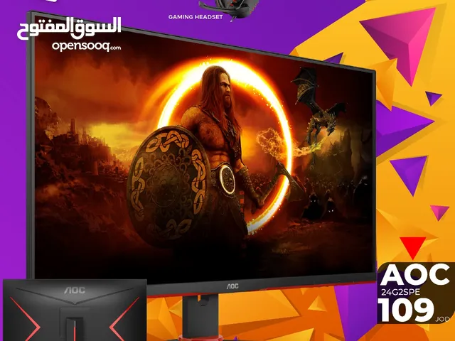 23.8" Aoc monitors for sale  in Amman