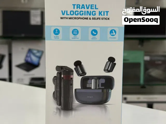 Pawa Travel Vlogging Kit + Dual Mix & Selfie Stick
