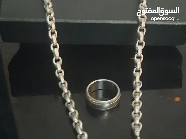 سنسلا من فضه اصليه للبيع