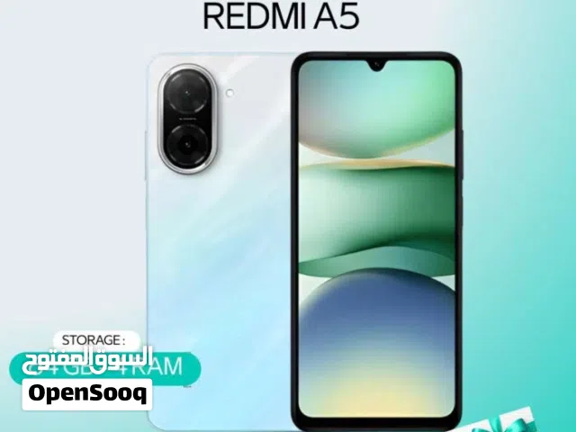 XIAOMI REDMI A5 ( 64GB ) / RAM 4 NEW ///  شاومي ريدمي ايه 5 ذاكره 64 الرام 4 الجديد
