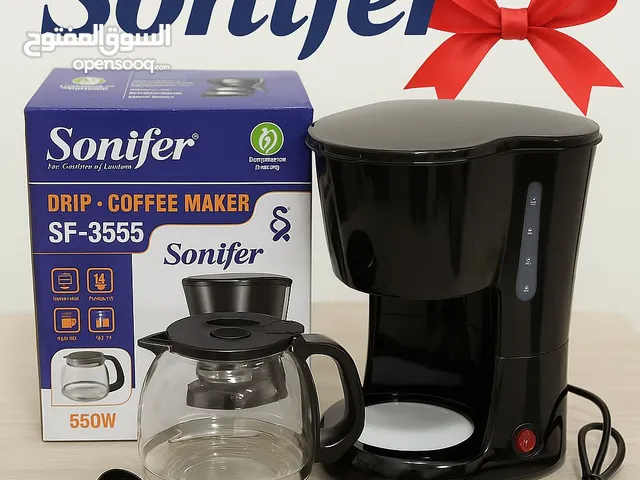 صباحك أجمل بفنجانك الجاهز! ماكينة Sonifer Drip Coffee Maker سهولة – سرعة – طعم لا يقاوم!