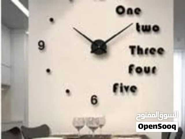ساعة حائط فاخرة مودرن – تصميم ديكوري راقٍ للمنازل العصرية