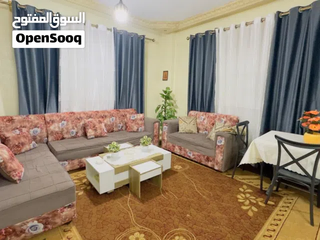 شقة مفروشة للايجار دوار صحارى طابق ثاني سوبر ديلوكس                     ............................