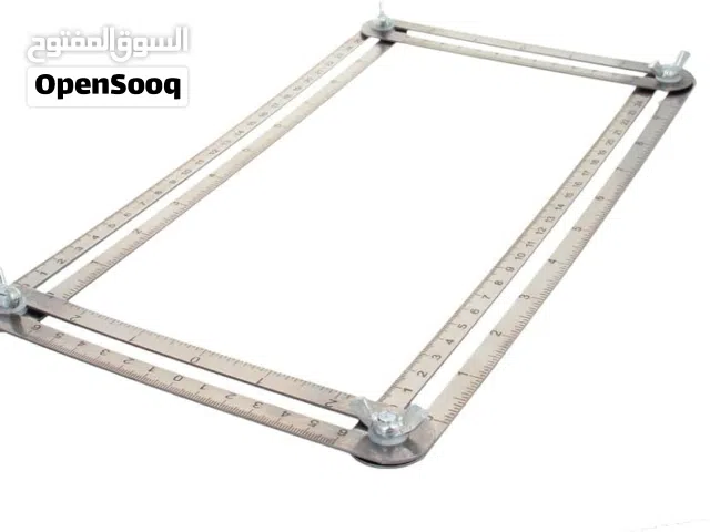 Heavy Duty Stainless Steel Template Tool Multi Angle Measuring Ruler Builders
