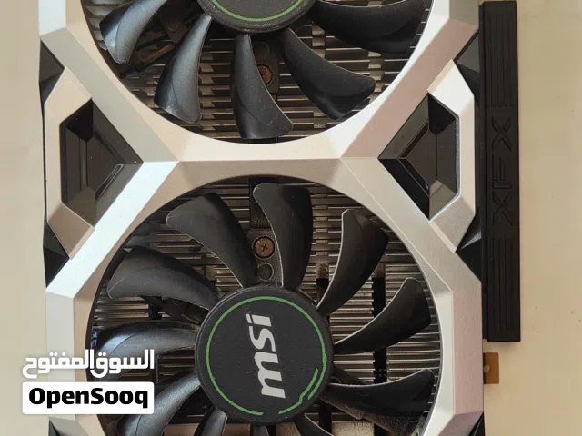 كرت شاشة 1650 msi 4giga نظيف جدا لايحتاج الى توصيل بور