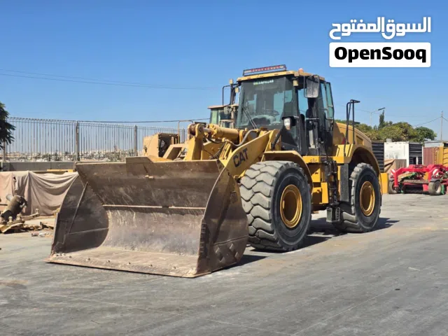 لودر كاتربلر 966اتش موديل 2010 بحالة ممتازة شامل التسجيل والترخيص