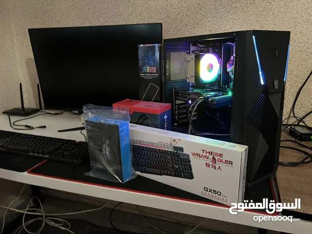 تجميعه جيل 12 بكرت Rtx 3060Ti بكامل الملحقات بدون شاشه باقي مواصفات في الوصف يوجد توصيل