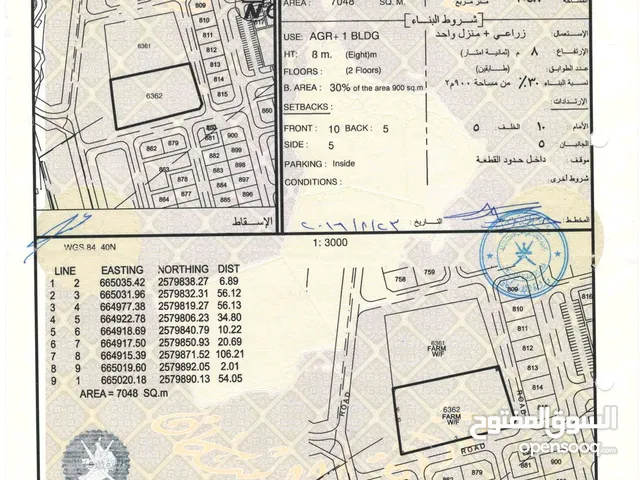 تخيل تشتري أرض زراعية بمساحة الأنفيلد (ملعب ليفربول) في ولاية العامرات / جحلوت