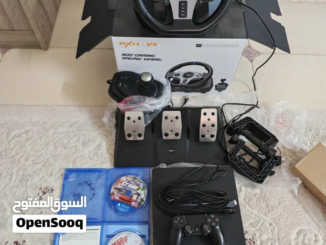 بلايستيشن 4+دركسون pxn v9 للبيع مع بعض