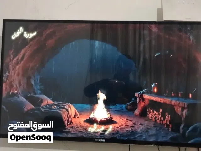 شاشة سيمور سمارت اندرويد للبيع 43بوصة  ضظ الكسر  بحال الوكالة فقط 80