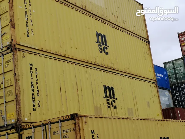 حاويات فارغة صالحة للملاحة للبيع