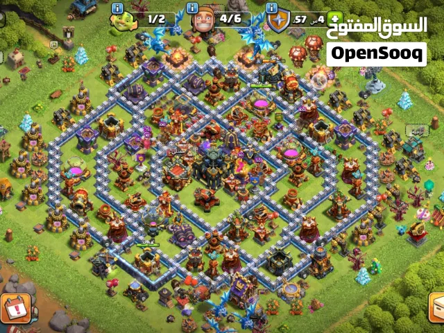 حساب كلاش أوف كلانس Max للبيع بسعر حرق Continue to Ultimate Champion + Full of Gems, Resources.