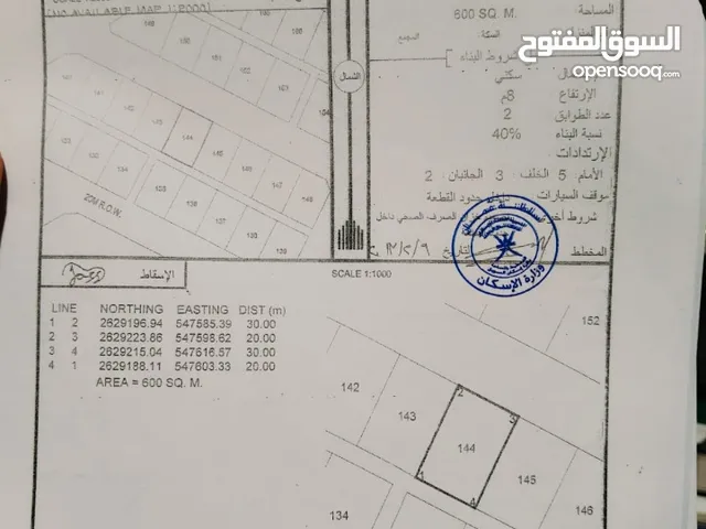 Residential Land for Sale in Al Batinah Suwaiq