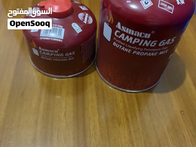 غاز تخييم (بوتان/بروبان) جديد – صغير وكبير بأسعار ممتازة �