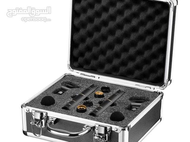 Neewer 2-pack Pencil Stick Condenser Microphone Kit Omni Cardioid Capsules Nw410