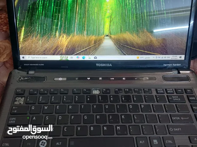 لابتوب توشيبا أمريكي مستعمل بحالة جيدة جدا