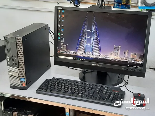 DELL i7 3.4Ghz PC 16 GB RAM 256GB SSD 22"FHD Monitor Built-in Camera, Speaker Fast Working