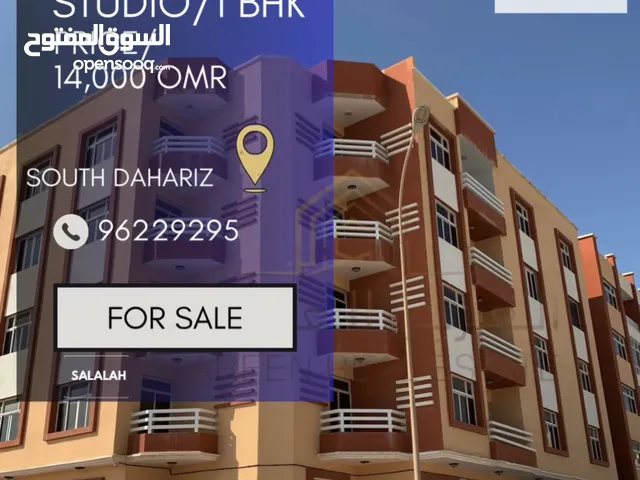 58 m2 Studio Apartments for Sale in Dhofar Salala