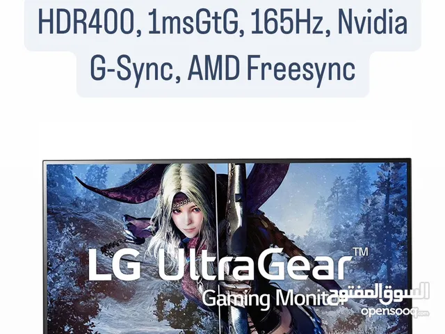 للبيع شاشتين LG UltraGear 2K جداد وبسعر حرق