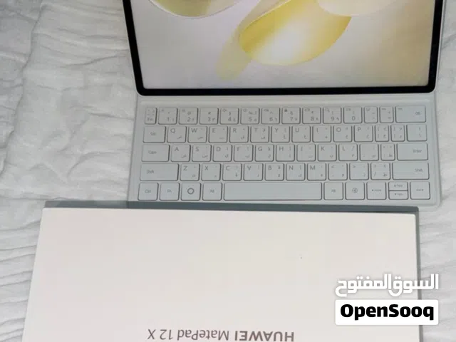 HUAWEI MatePad 12 Xتاب هواوي 12GB+256GB PaperMatte, with Keyboard اللون - أبيض HUAWEI M-Pencil White