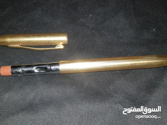 قلم CROSS أمريكي أصلي (رصاص) – Vintage فاخر من الخمسينات مطلي ذهب عيار 12