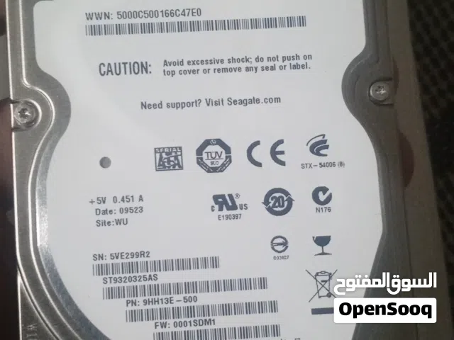 هاردسك 320 جيجا باي ت وواحد 160