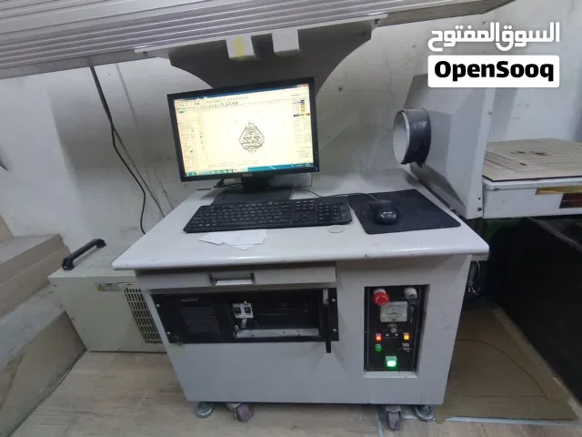 ماكينة رش Co2 80 وات عدسة 30x30 سم