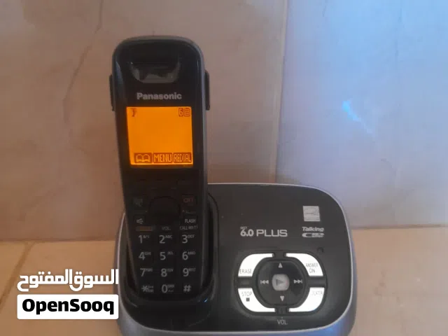 تلفون ارضي بناسونيك لا سلكي بحال الوكالة