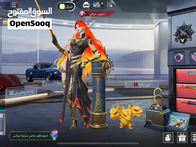 حساب ببجي مرتب
