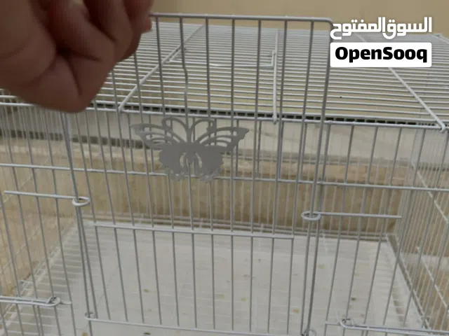قفص طيور حجم زين   Birds,parrots cage good size